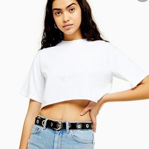 Topshop Crop T-Shirt